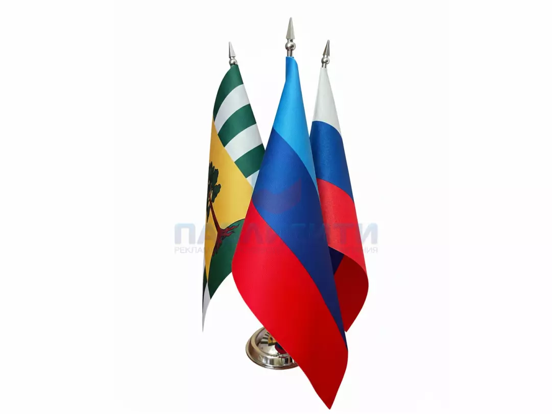Настольная подставка из пластика 3 штока