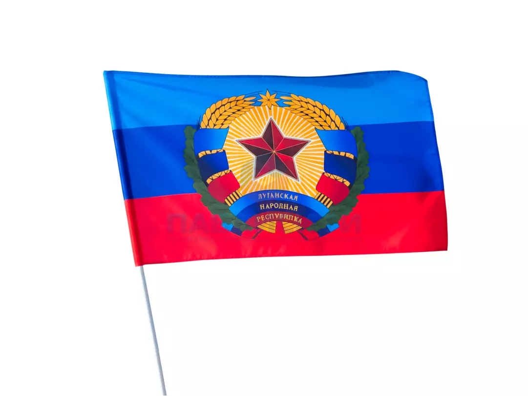 Флаг односторонний 1350х900мм, флажная сетка 110г.