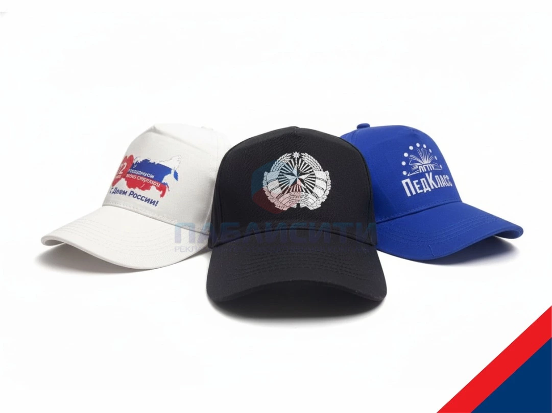 Кепка с логотипом